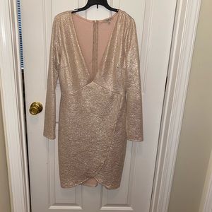 sparkly dress size large from Charlotte Russe